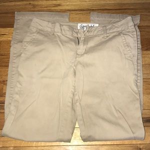 Aeropostale khaki pants. 3/4 short.